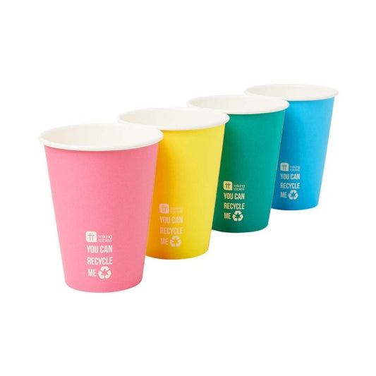 Vasos 4 colores 340 ml, Pack 8 u.